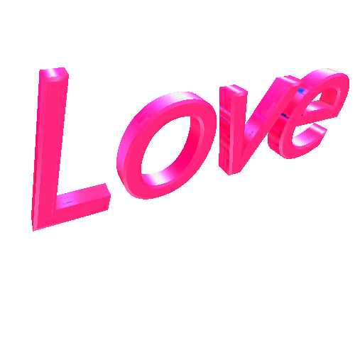 5_love text prefab